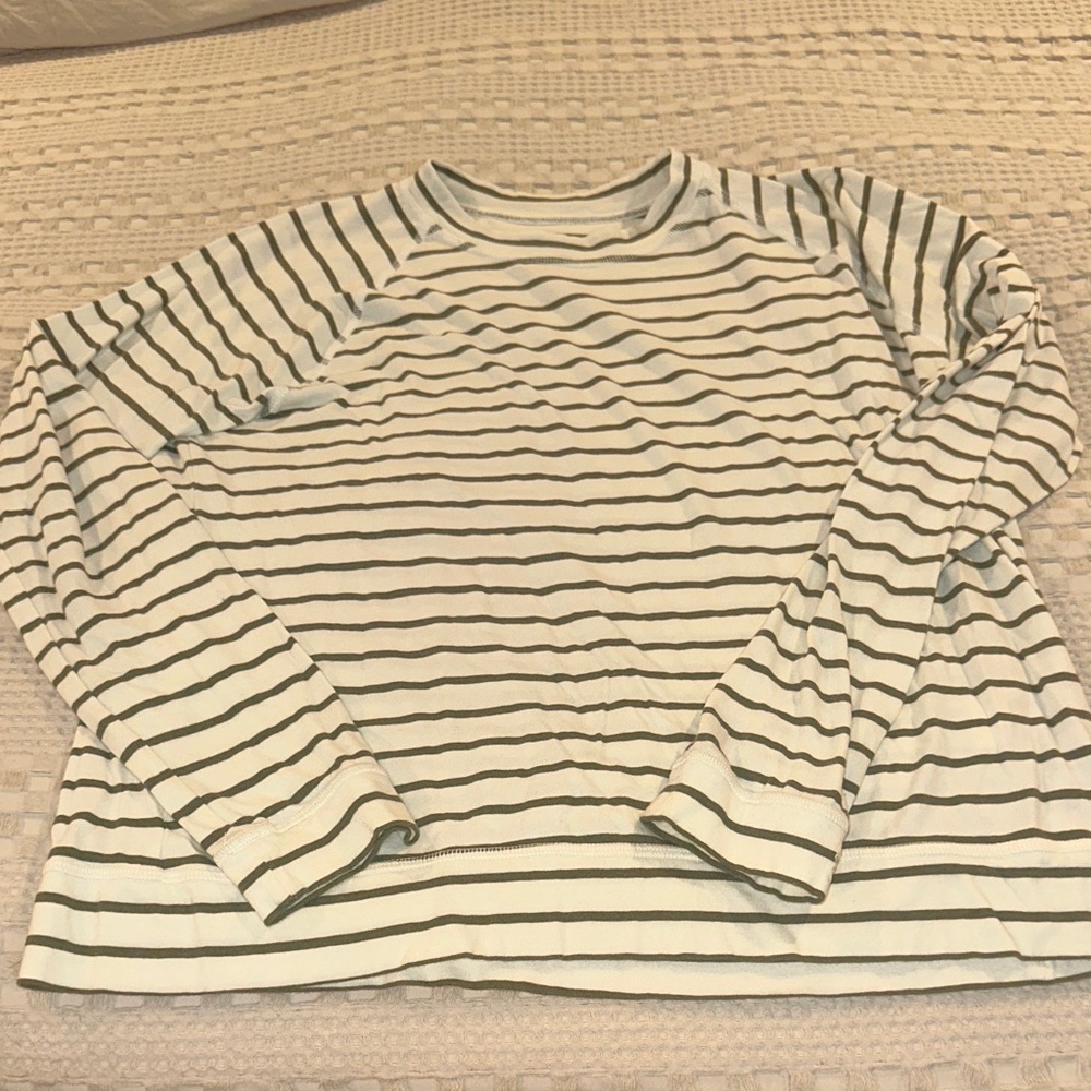 Striped Long Sleeve Top